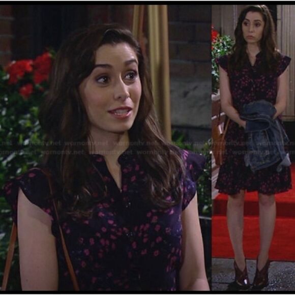 Madewell Silk Dress in Night Orchid Floral Size 6 / excellent - Picture 2 of 8